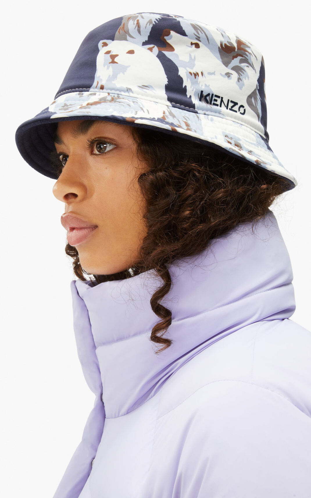 Kenzo Polar Bear The Vinter Capsule reversible Hatt Dam | 09642-SDTB